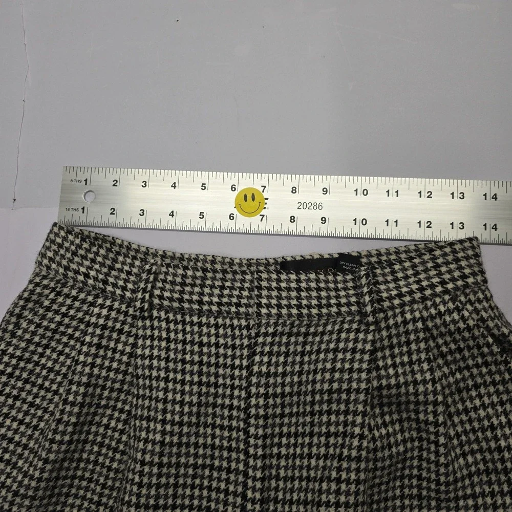 Classiques Entier Vintage Wool Houndstooth Trousers Pants Black White Size‎ 8